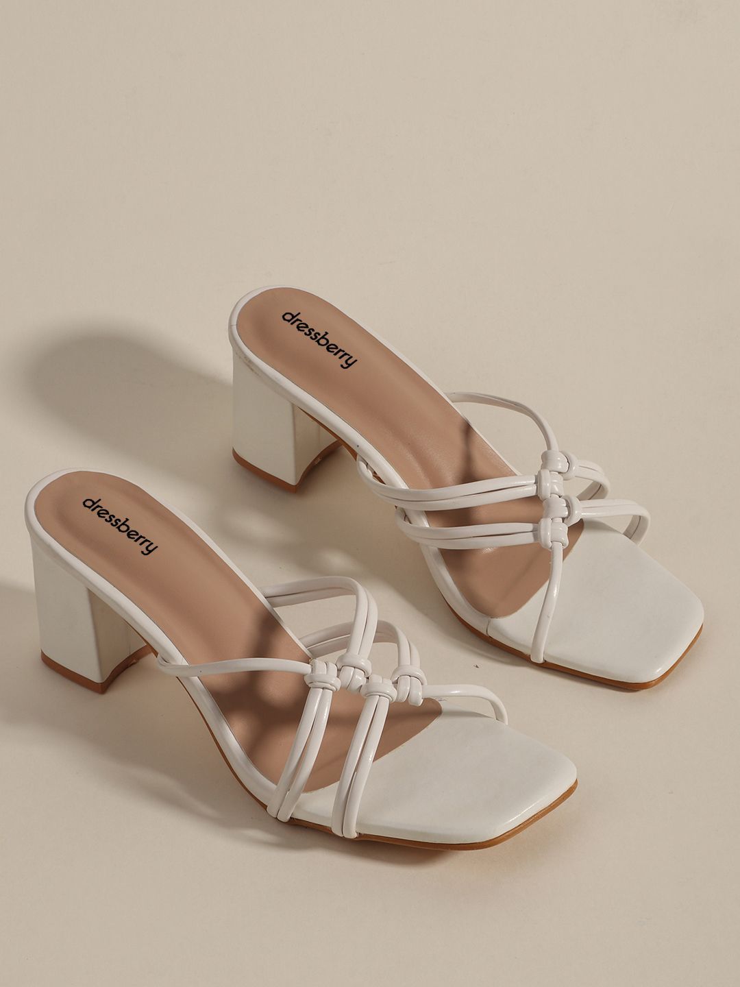 DressBerry Party Block Sandals