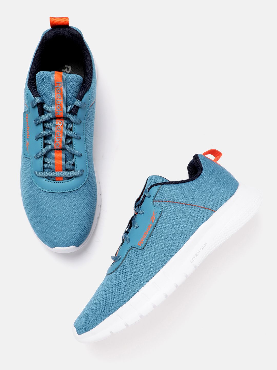 Reebok Men Woven Design Stride Walker Shoes