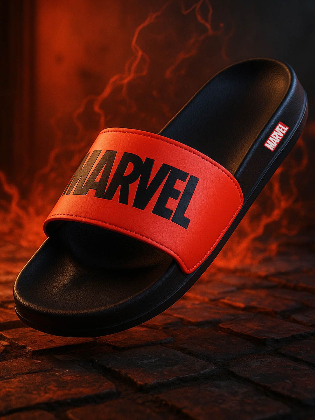 MARVEL STREET X fwd Men Printed Sliders
