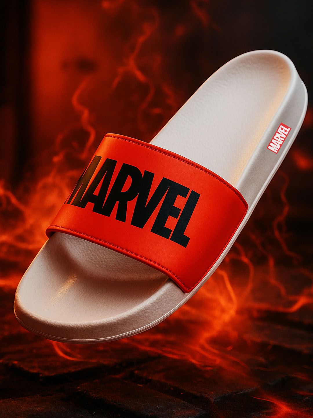 MARVEL STREET X fwd Men Printed Sliders