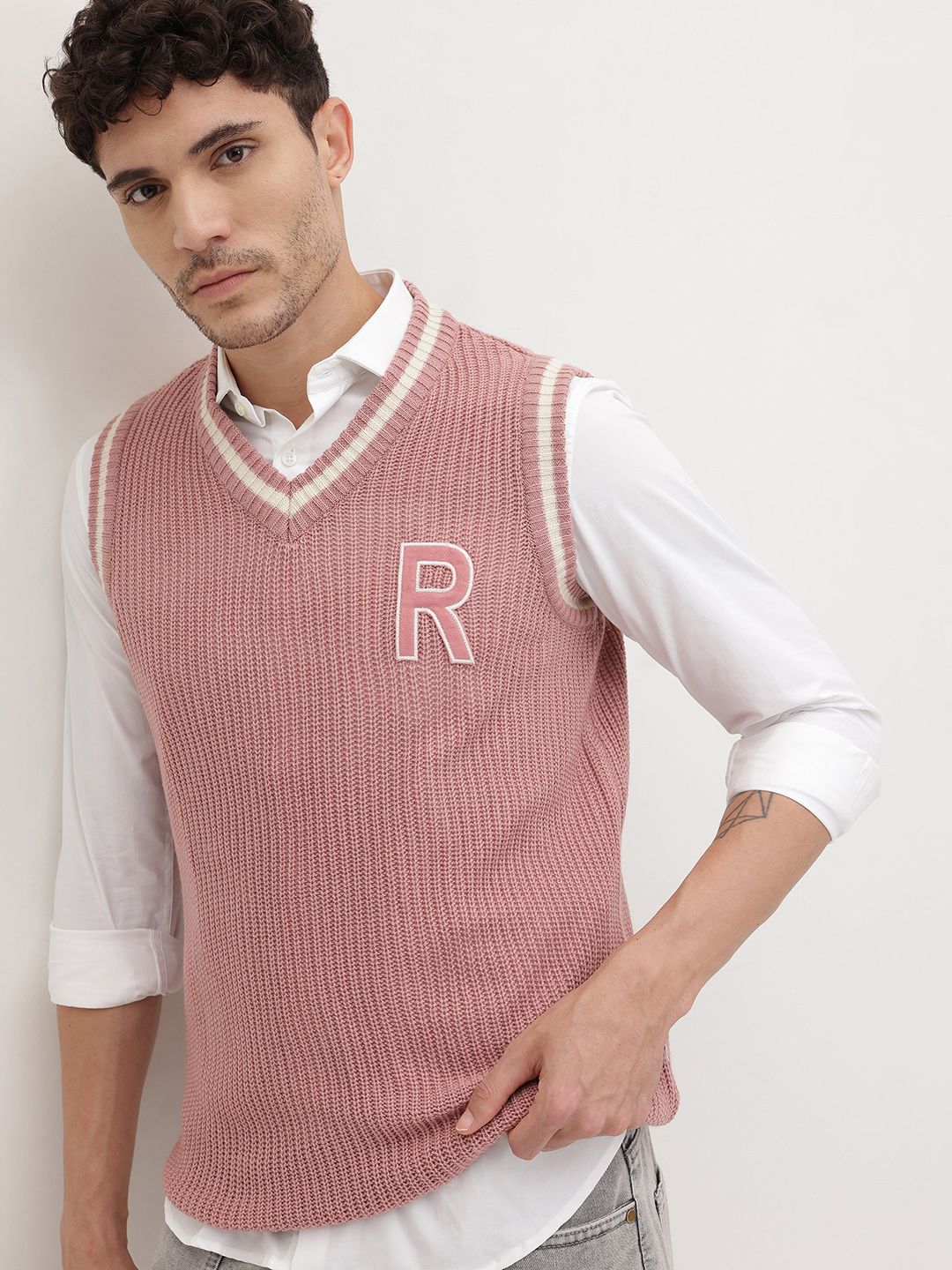 The Roadster Life Co. Pullover with Applique Detail