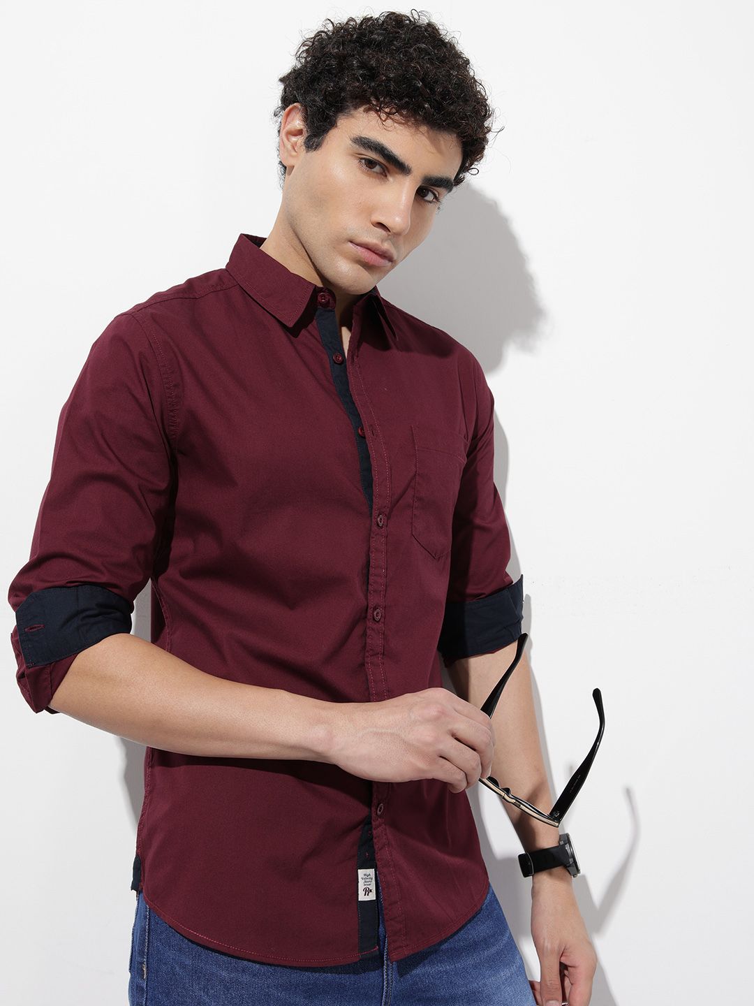 The Roadster Life Co. Pure Cotton Casual Shirt