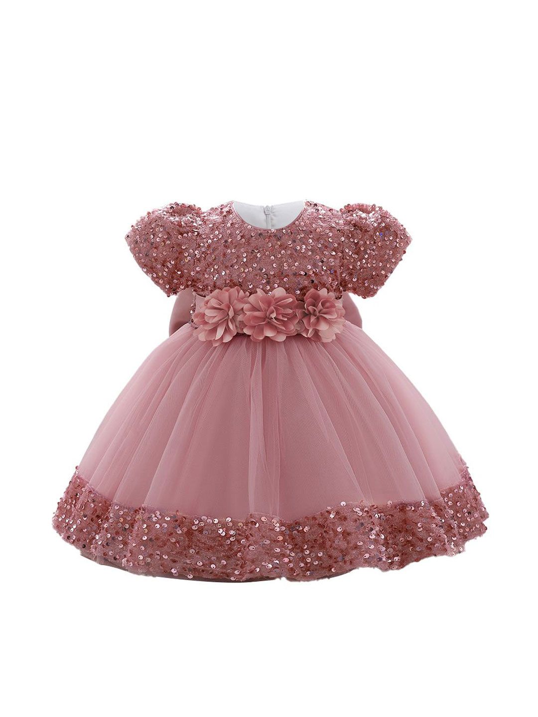 StyleCast x Revolte Girls Embellished Applique Balloon Dress