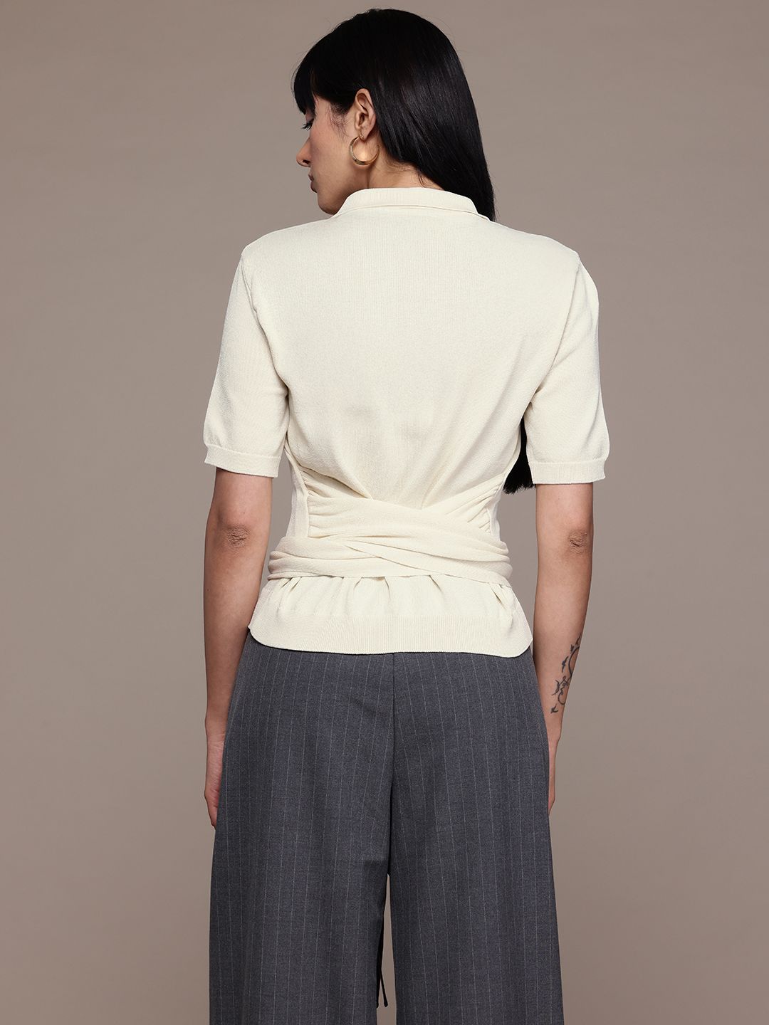 Waist Tie-Ups Top