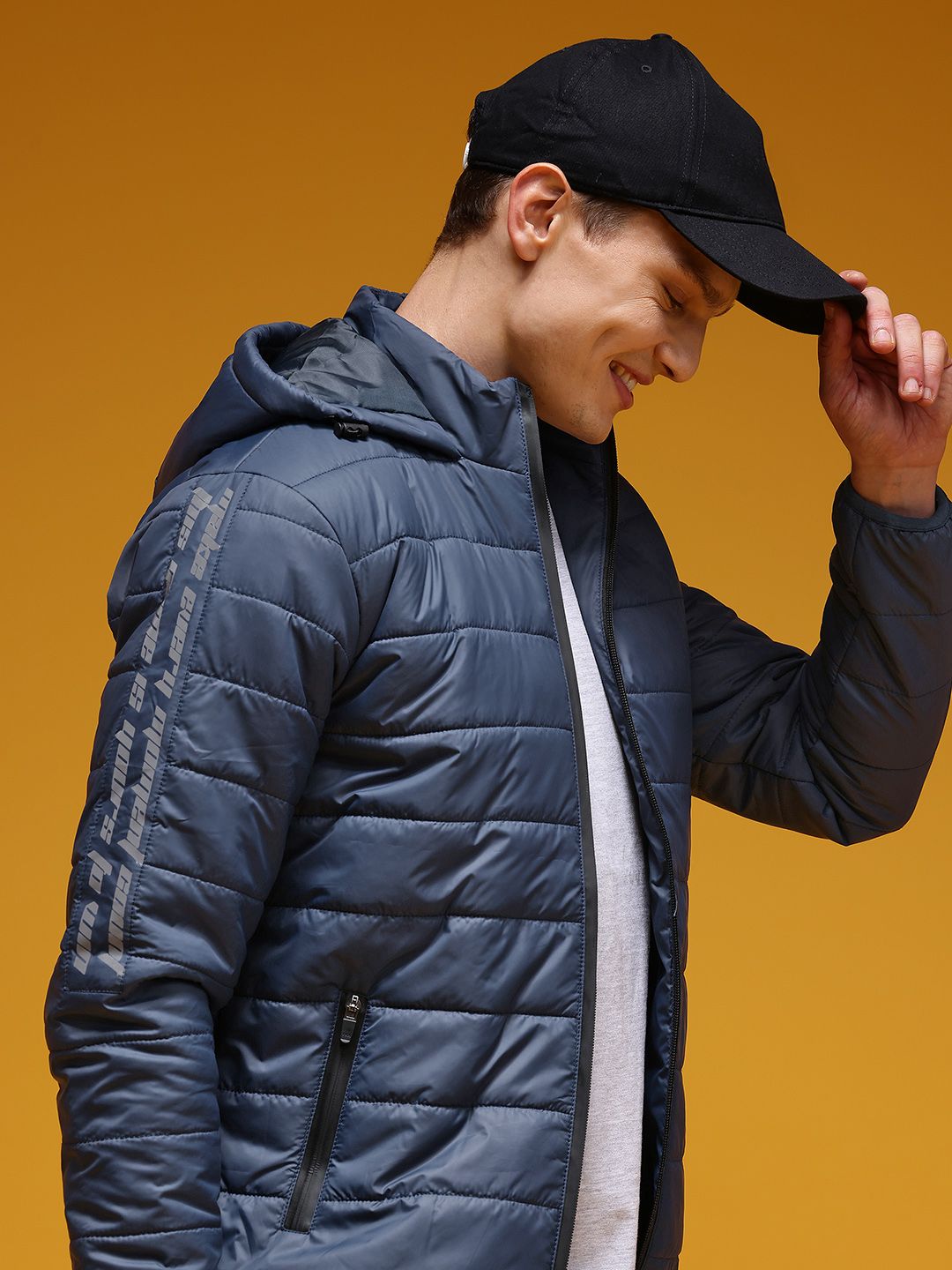 HERE&NOW Hooded Padded Jacket