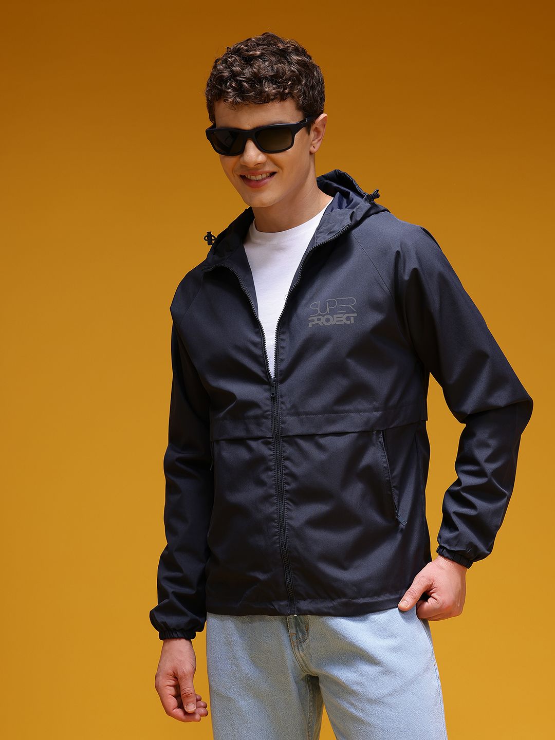 HERE&NOW Hooded Bomber Jacket