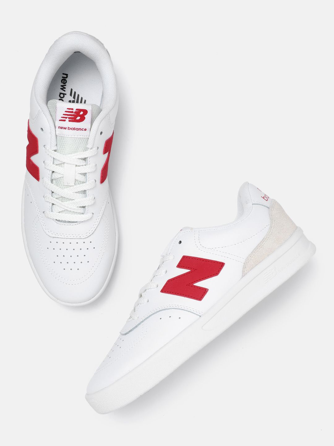 New Balance Men BB80IAA Faux Leather Lightweight Sneakers