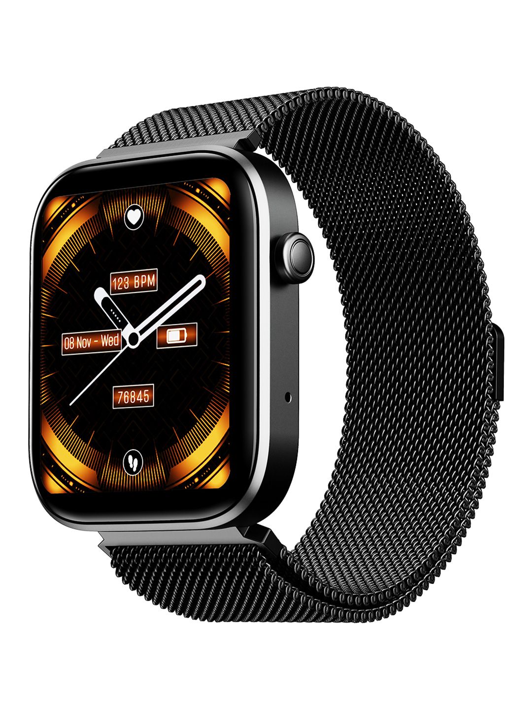 Timex iConnect Navigator 1.83"(4.6cm) Display with BT Calling Smartwatch TWIXW904T