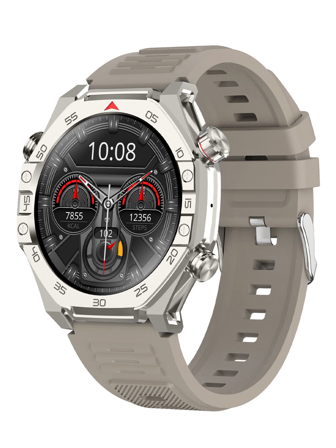 Timex Smart NexGen 1.43"(3.6cm) AMOLED Display & BT Calling Smartwatch TWTXW703T