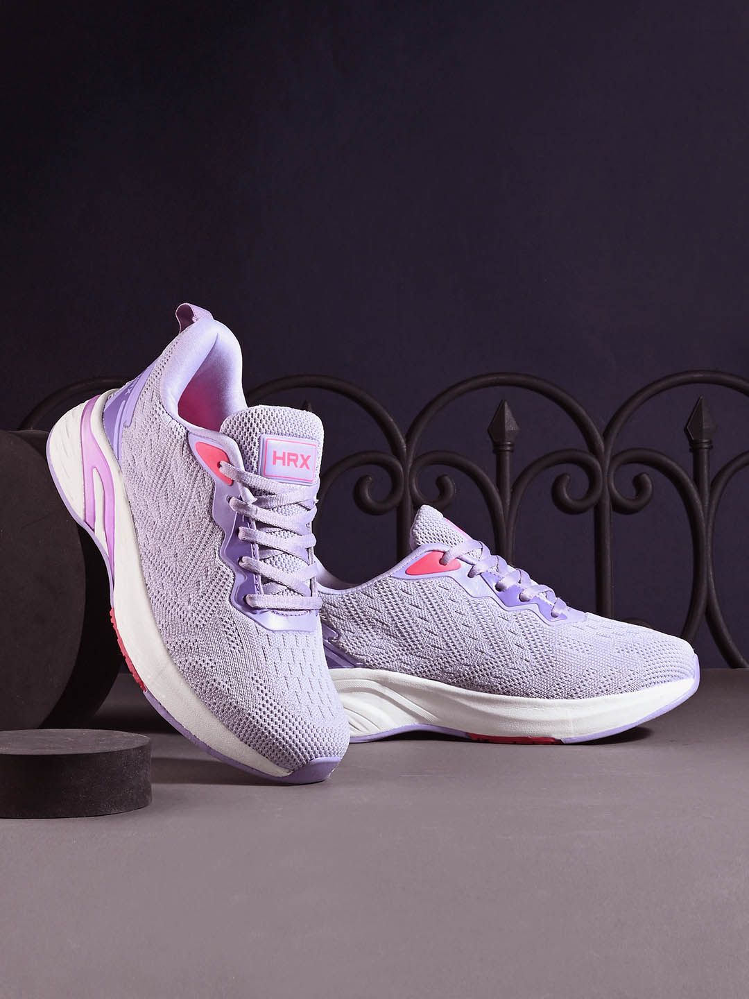 HRX by Hrithik Roshan Women Purple Sports Running Shoes Price in India