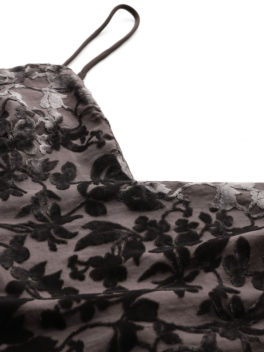 Floral Print Backless Sheath Maxi Dress