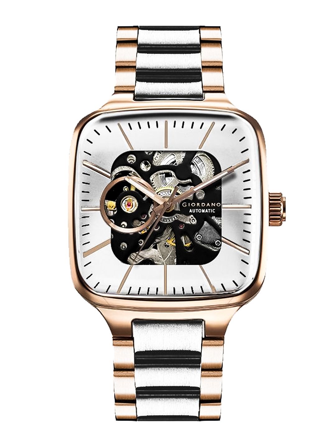 Buy GIORDANO MenBracelet Style Straps Analogue Automatic Motion