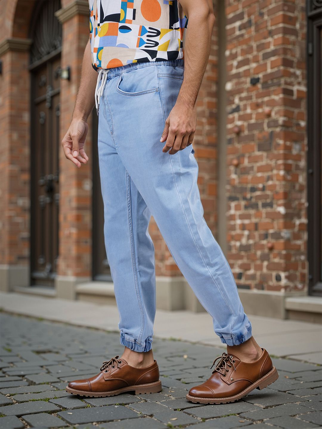 Celio Men Jean Wide Leg Stretchable Jeans