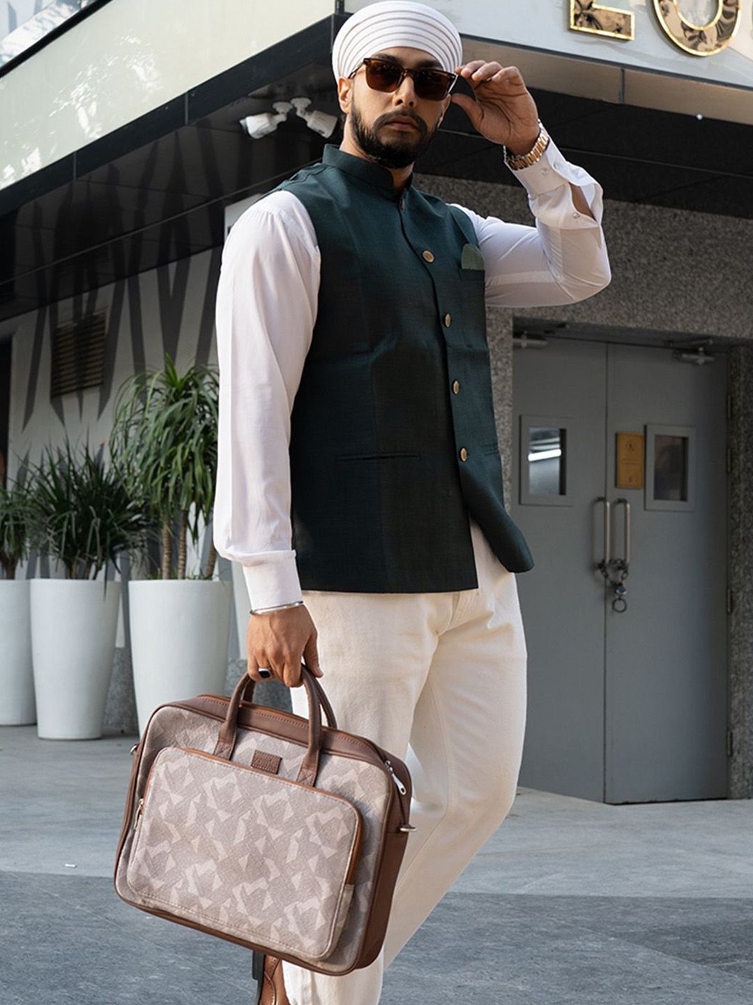 KISAH Dyed Nehru Jackets