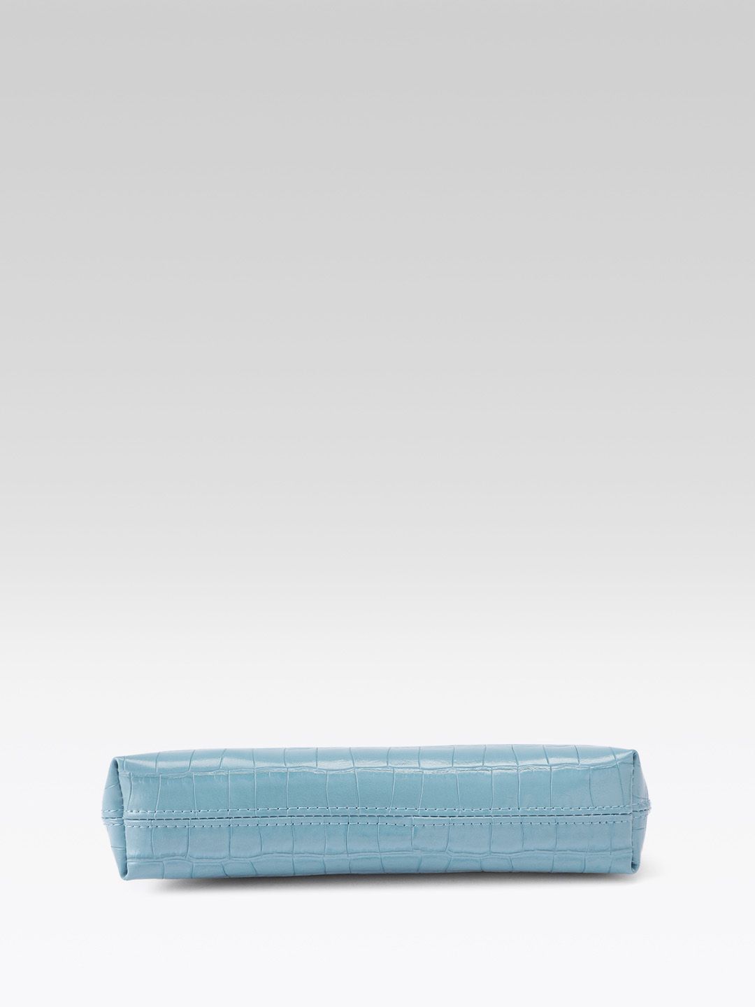 Crocodile Skin Textured Makeup Pouch