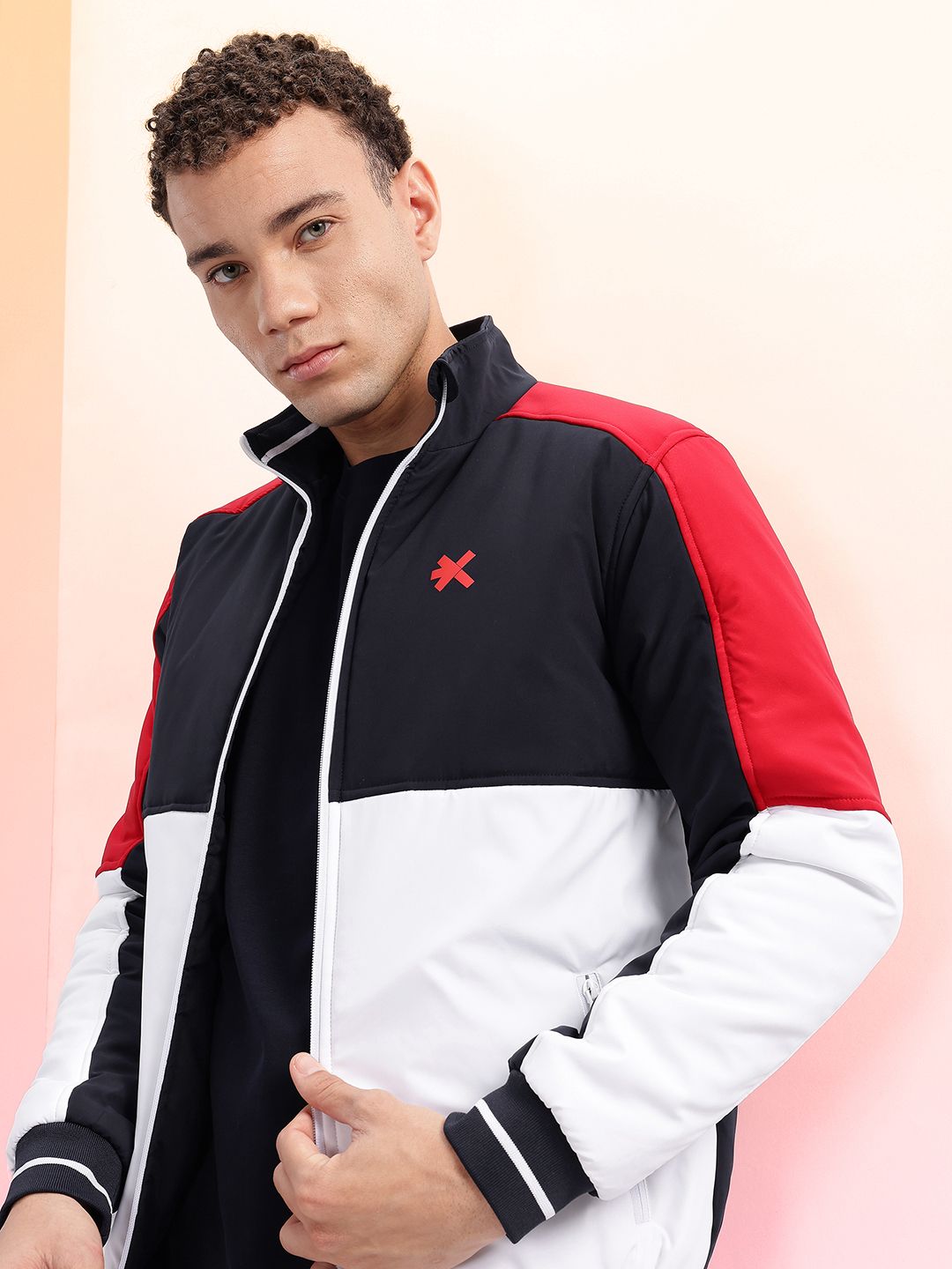 HRX by Hrithik Roshan Colourblocked Bomber Jacket