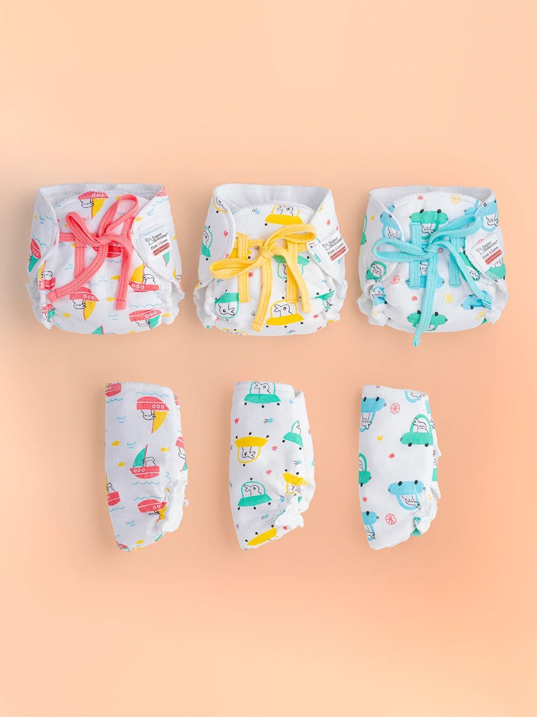 SuperBottoms Infants Premium Muslin Padding Dryfeel Langot deal from myntra