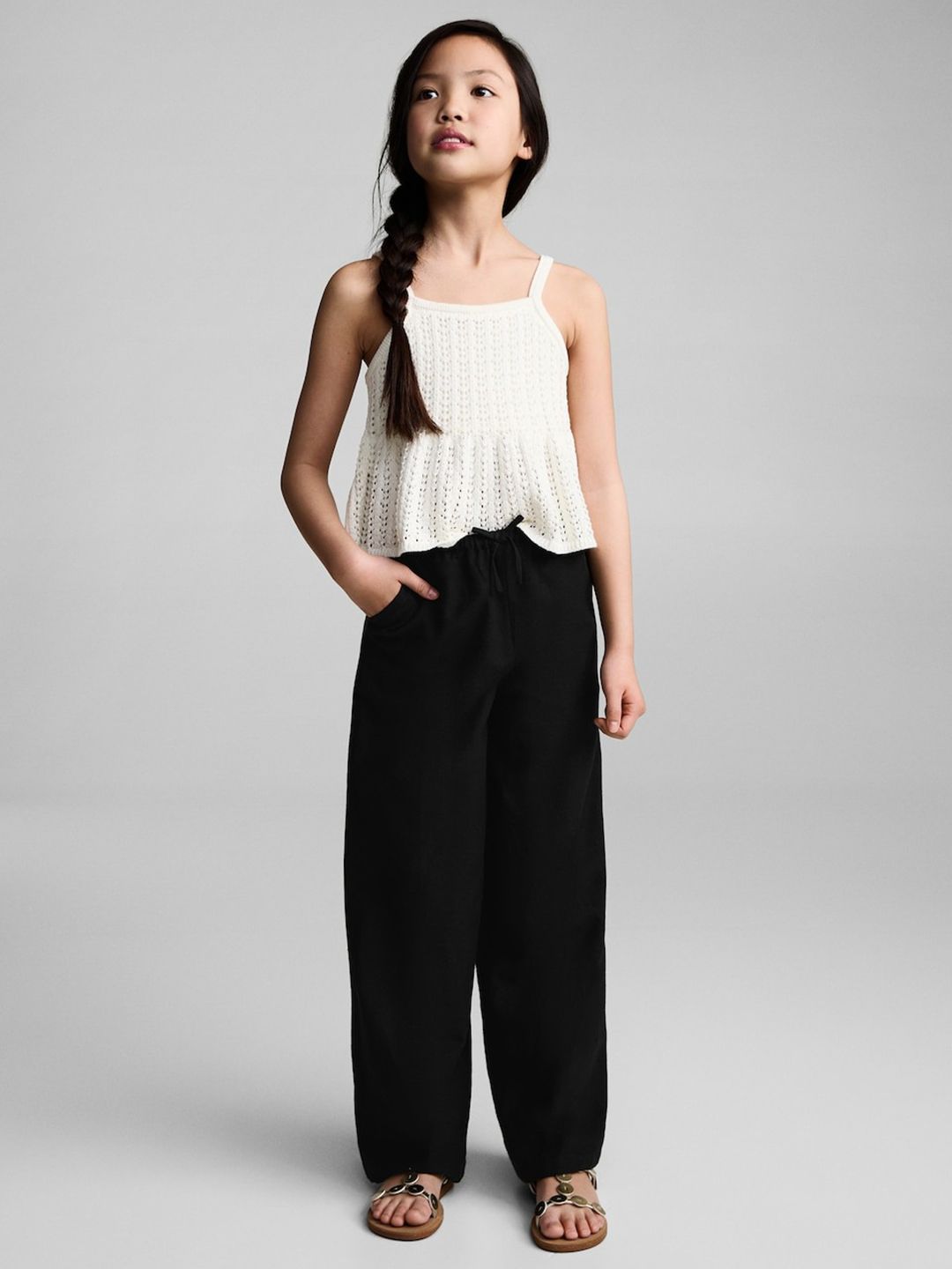 Mango Kids Girls Trousers