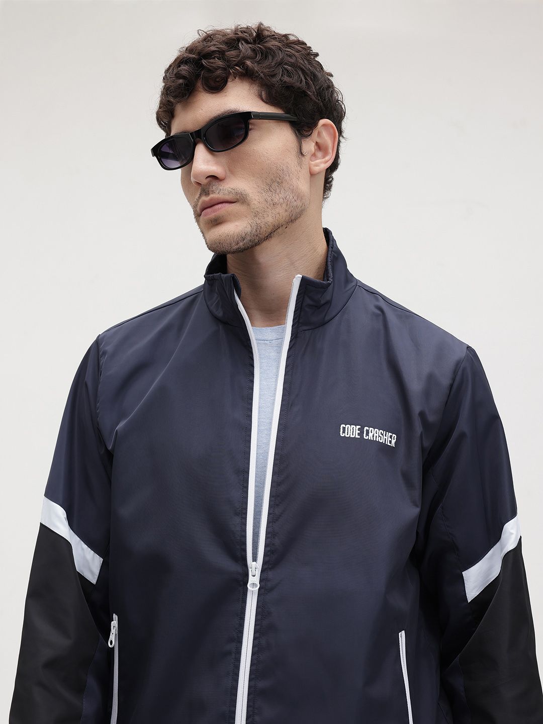 The Roadster Life Co. Mock Collar Tailored Jacket