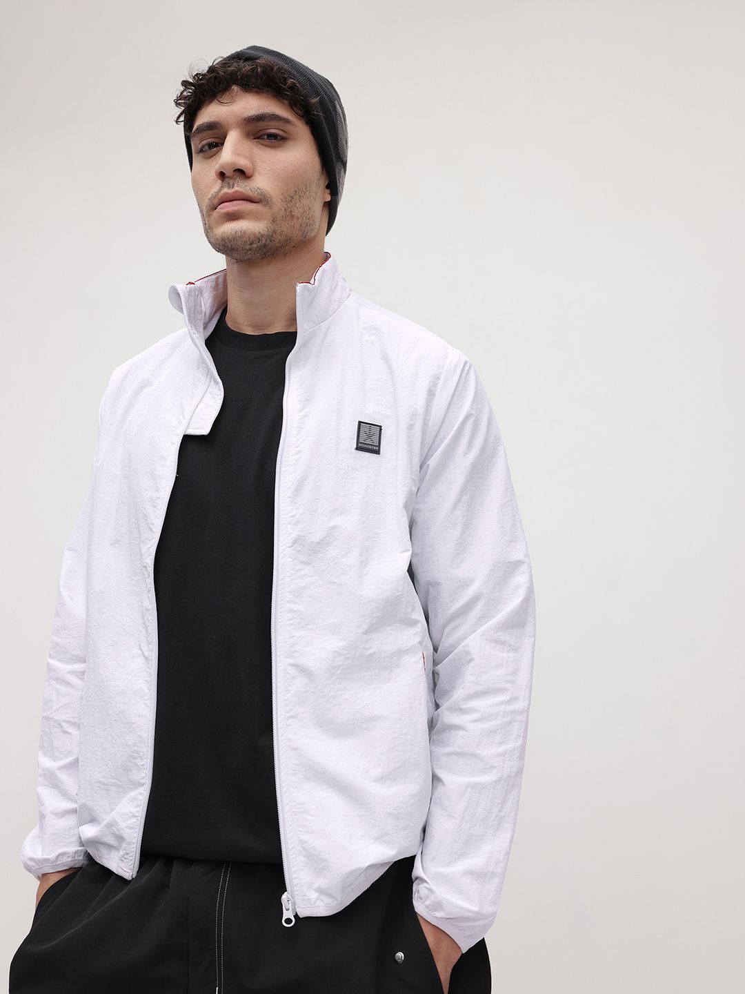 The Roadster Life Co. Mock Collar Tailored Jacket