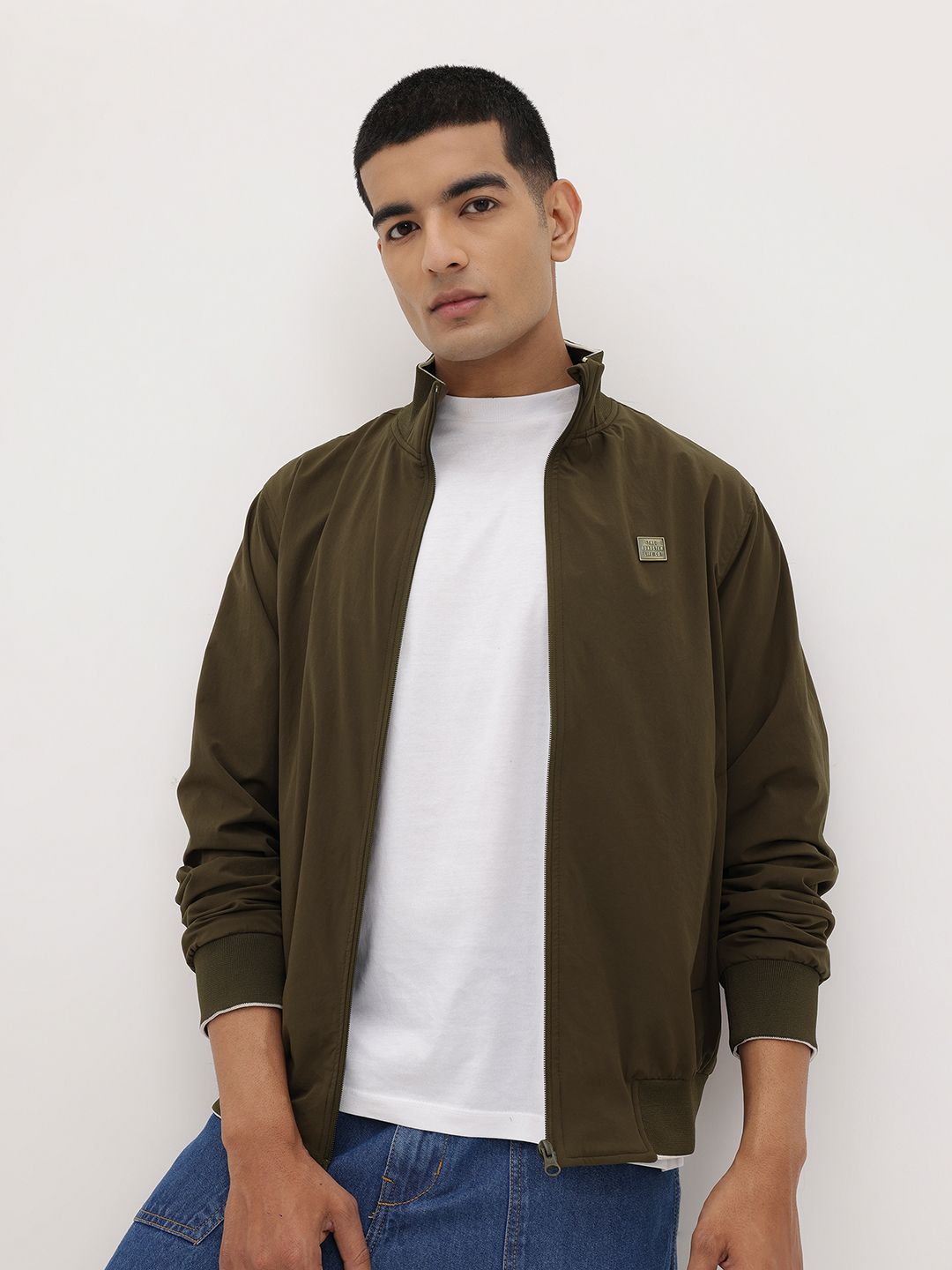 The Roadster Life Co. Solid Bomber Jacket