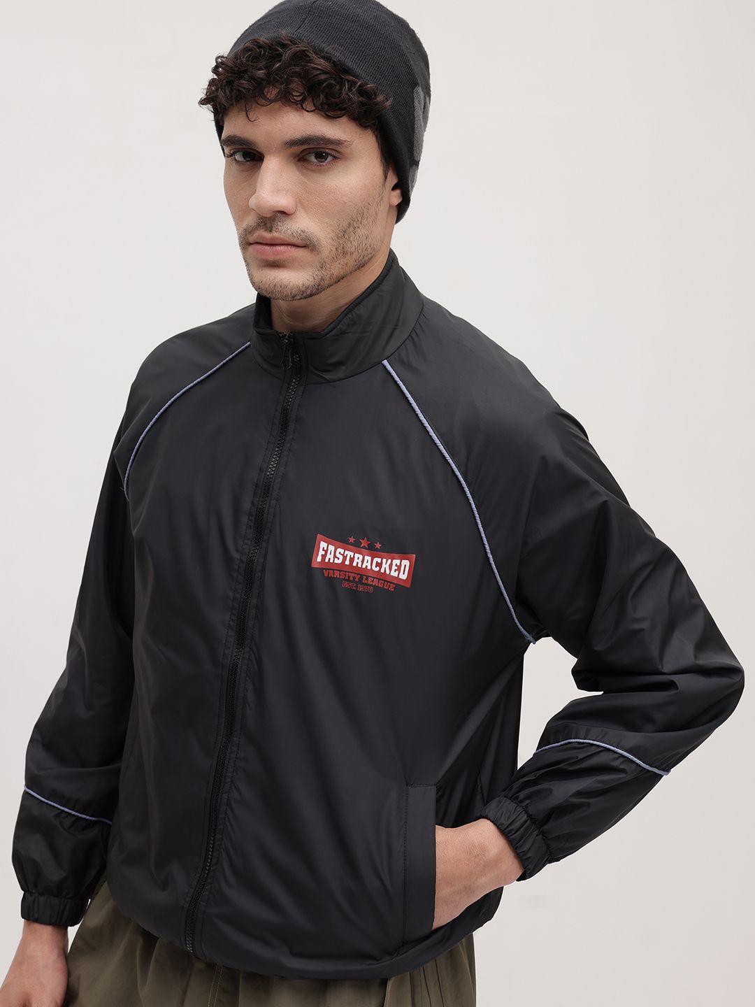 The Roadster Life Co. Raglan Sleeves Tailored Jacket