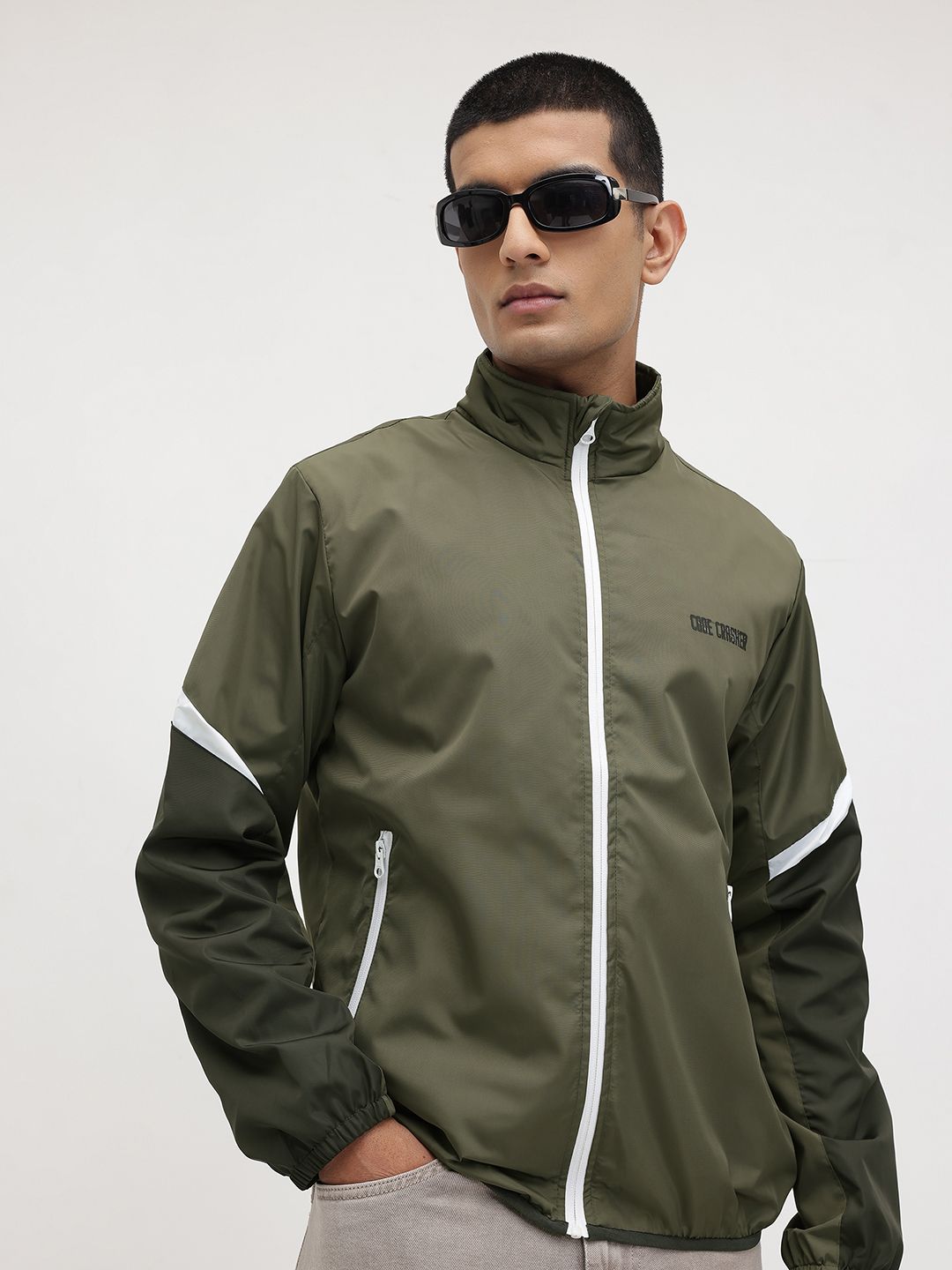 The Roadster Life Co. Mock Collar Tailored Jacket