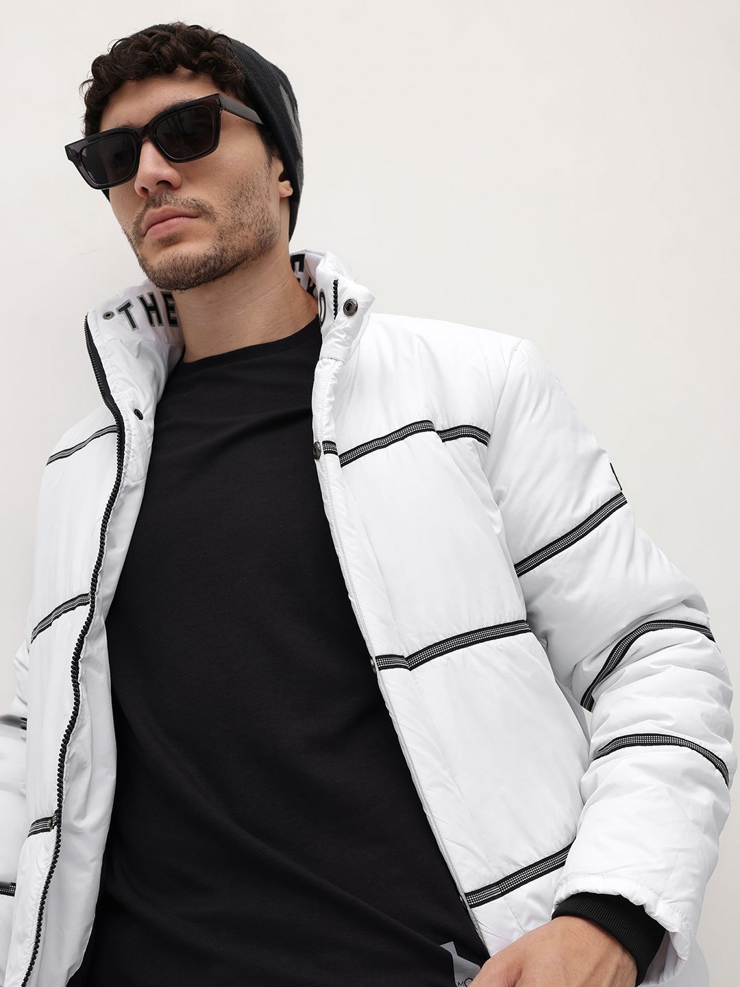 The Roadster Life Co. Striped Padded Jacket