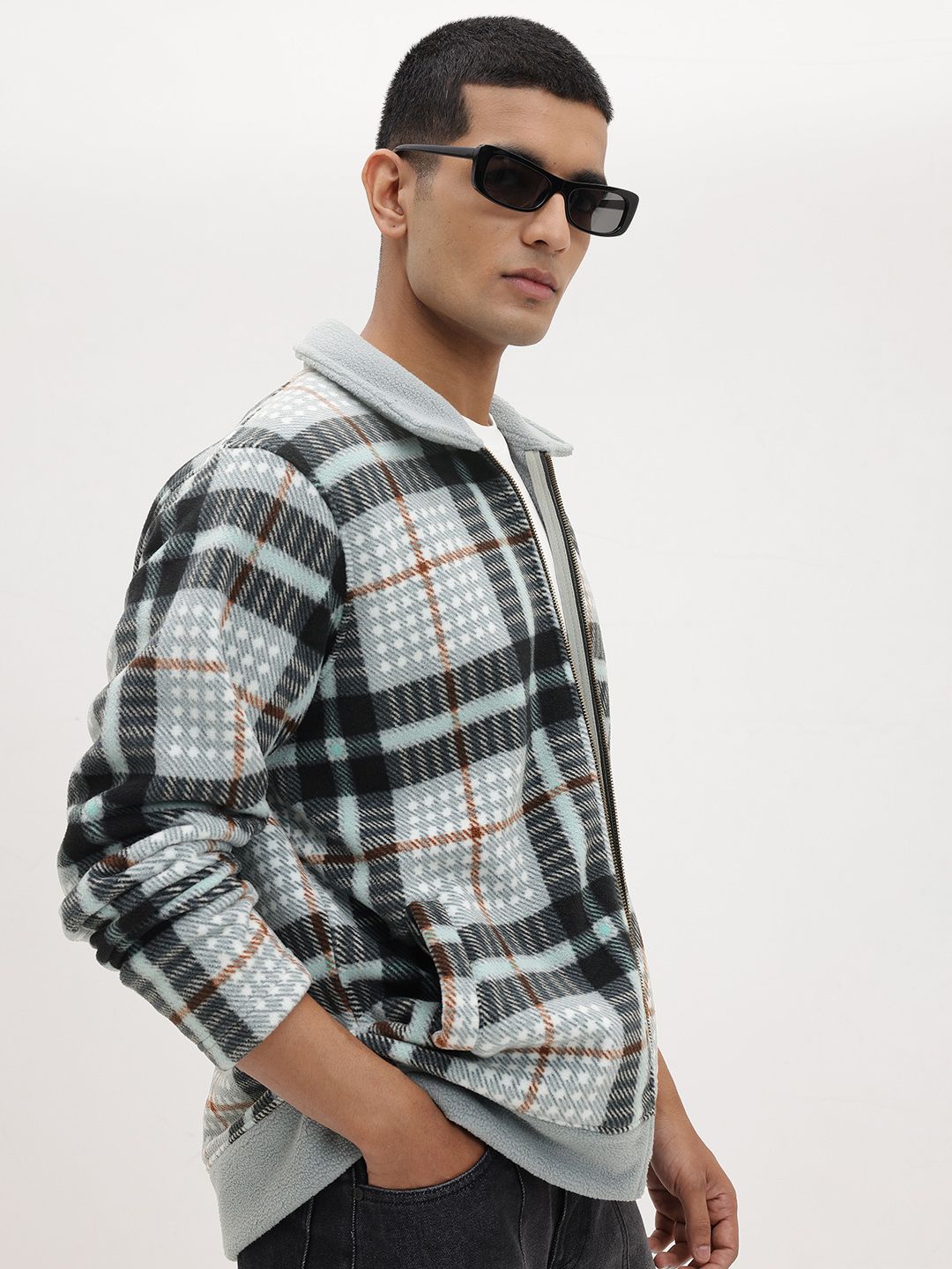 The Roadster Life Co. Checked Tailored Jacket