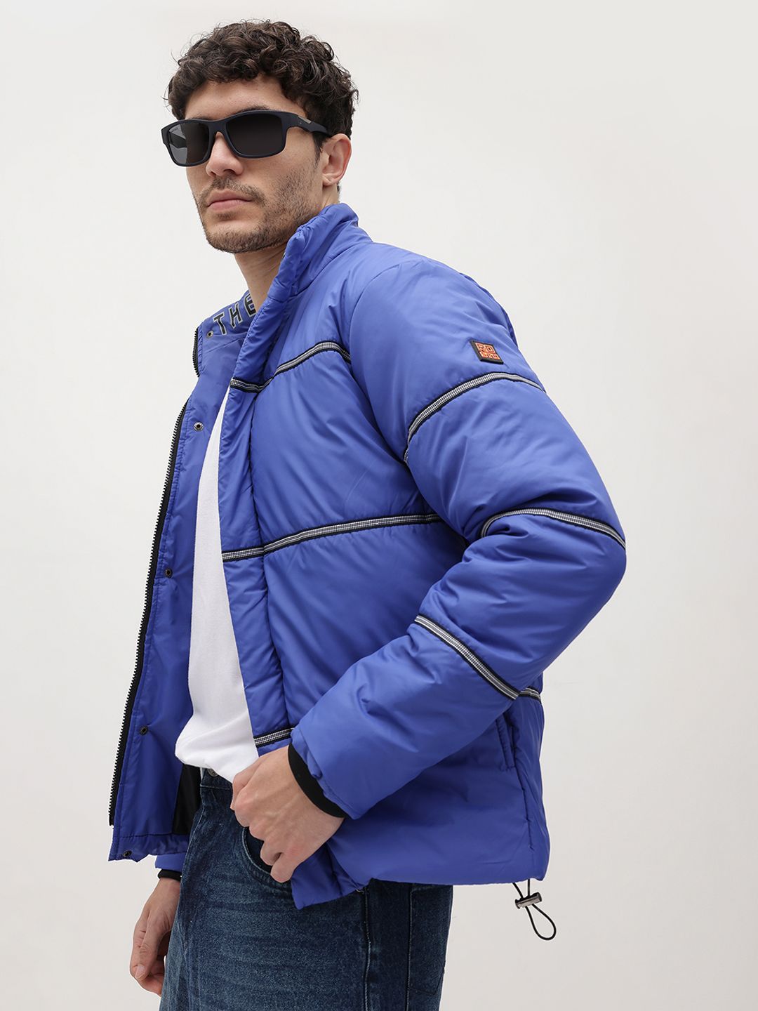 The Roadster Life Co. Striped Padded Jacket