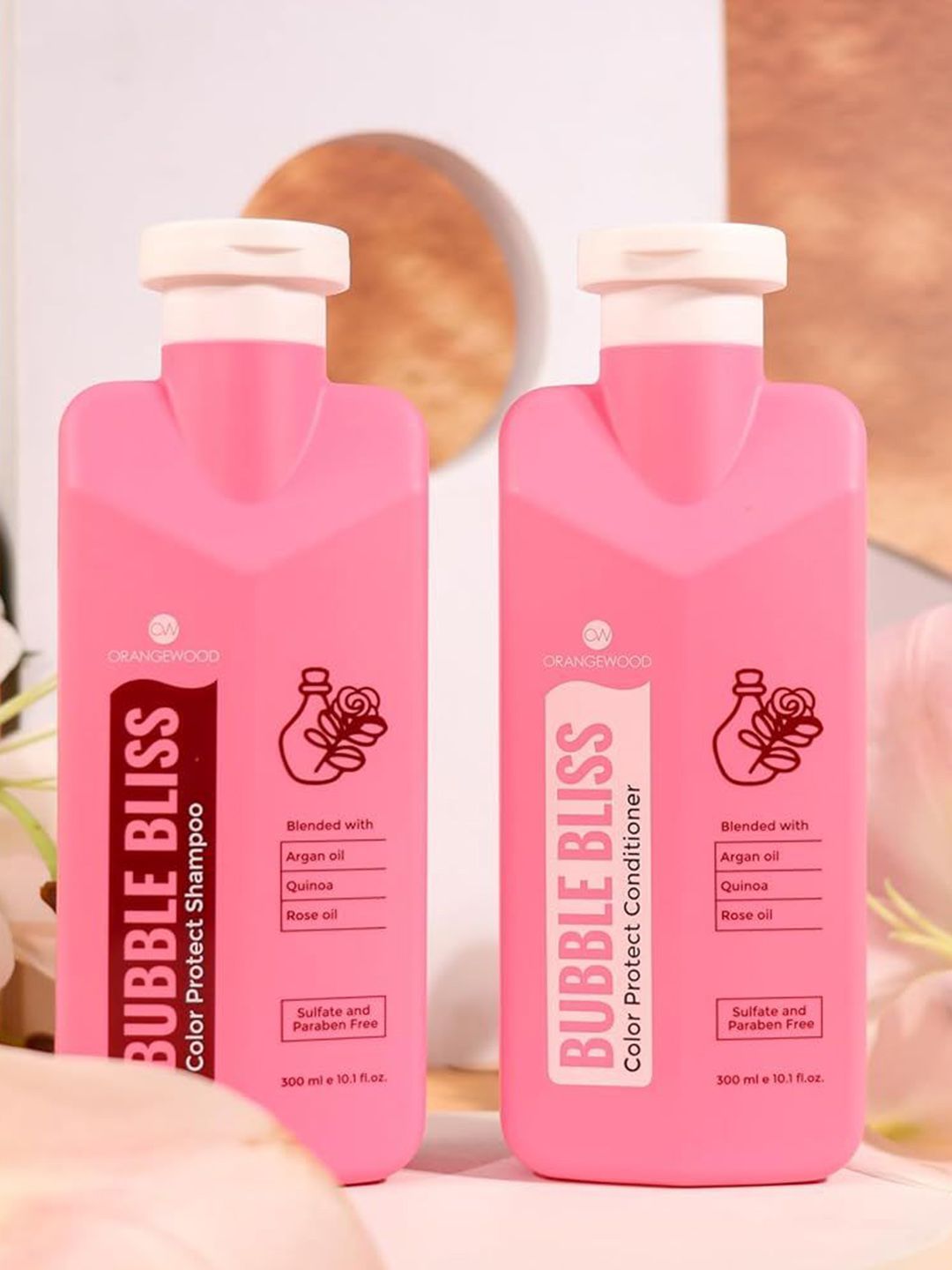 Buy ORANGEWOOD Set Of 2 Bubble Bliss Color Protect Shampoo