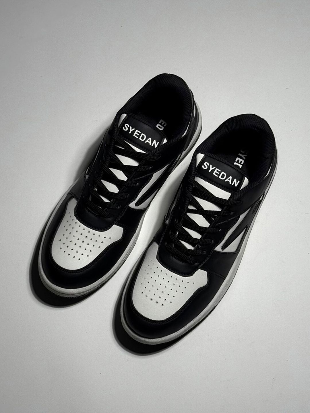 Buy SYEDAN Men Colourblocked PU Sneakers - Casual Shoes for Men