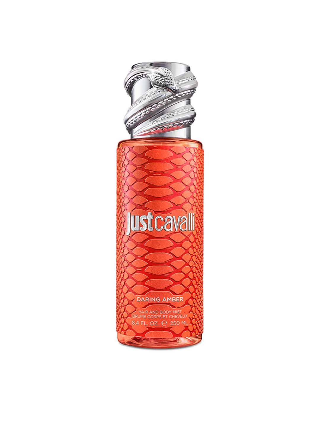 Just Cavalli Hair & Body Mist Daring Amber Perfume - 250ml deal from myntra