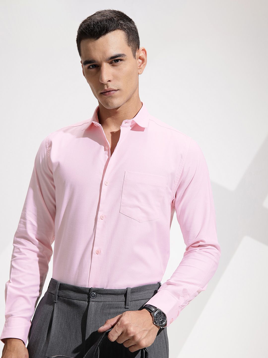 INVICTUS Men Pure Cotton Formal Shirt