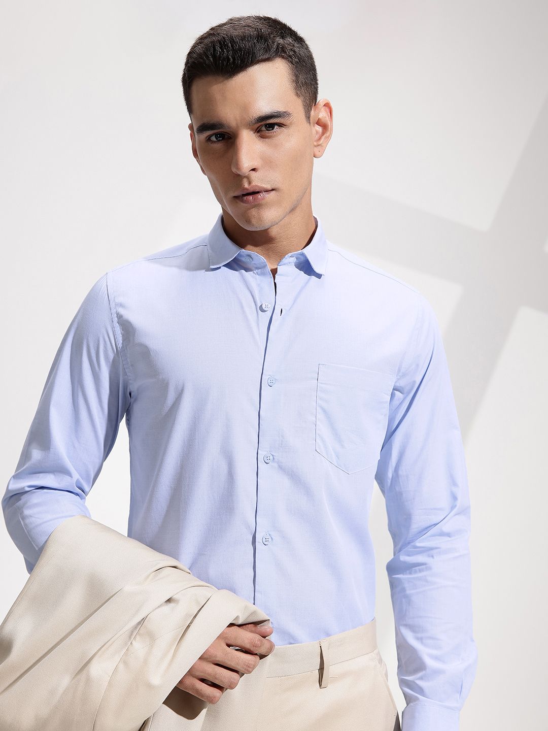 INVICTUS Men Pure Cotton Formal Shirt