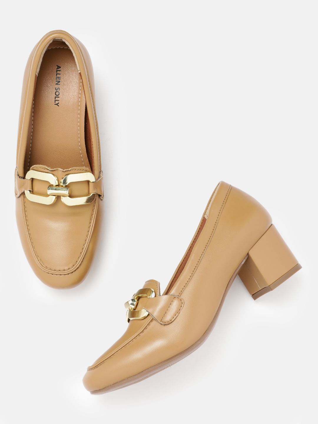 Allen Solly Block Heeled Pumps