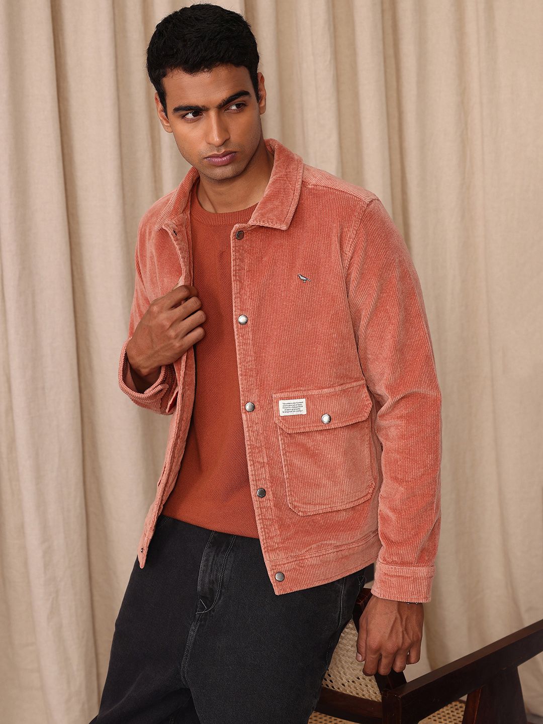 Mr Bowerbird Liberal Fit Corduroy Tailored Jacket