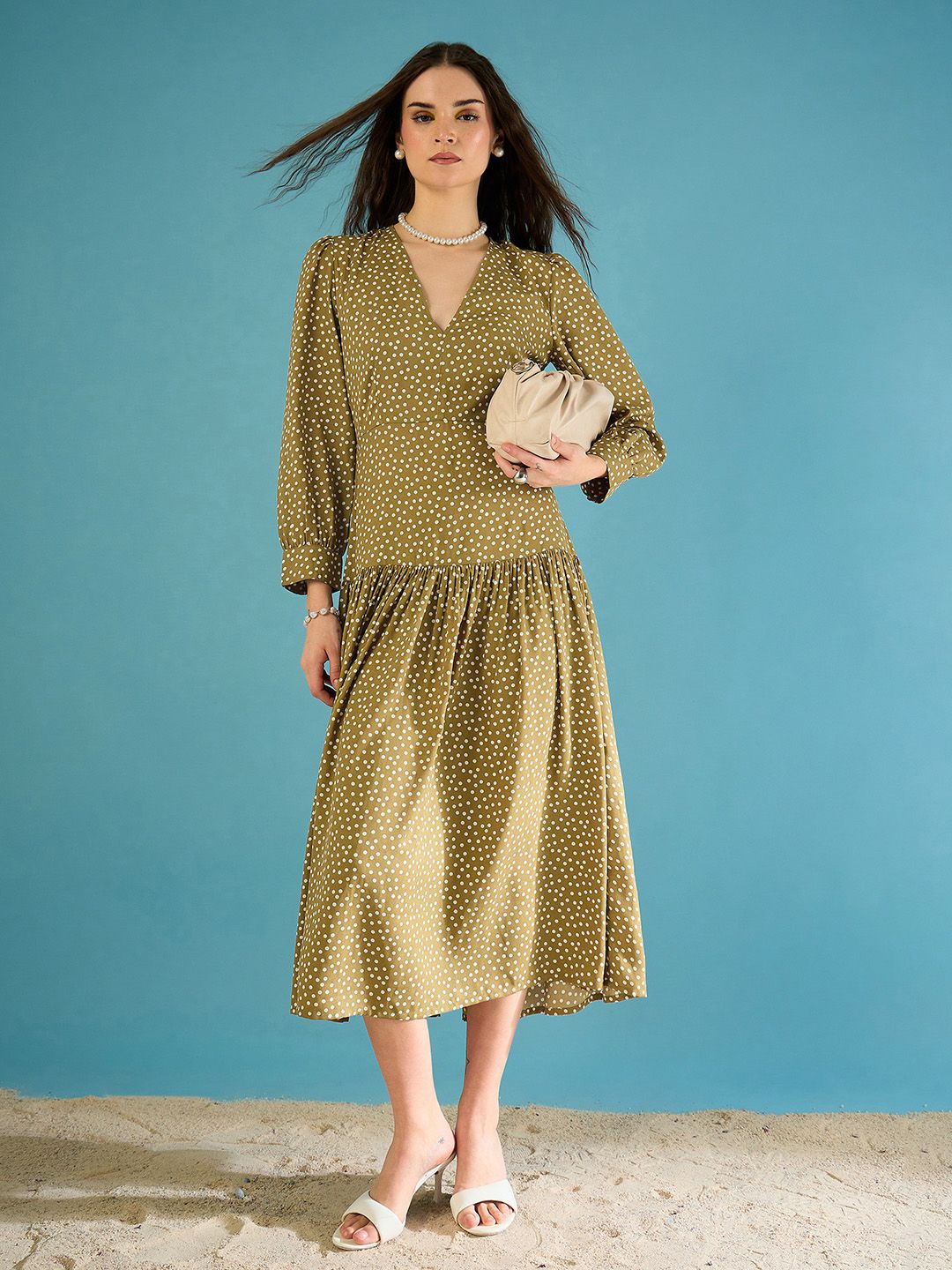sachin and babi light blue dress Drop Waist Dresses