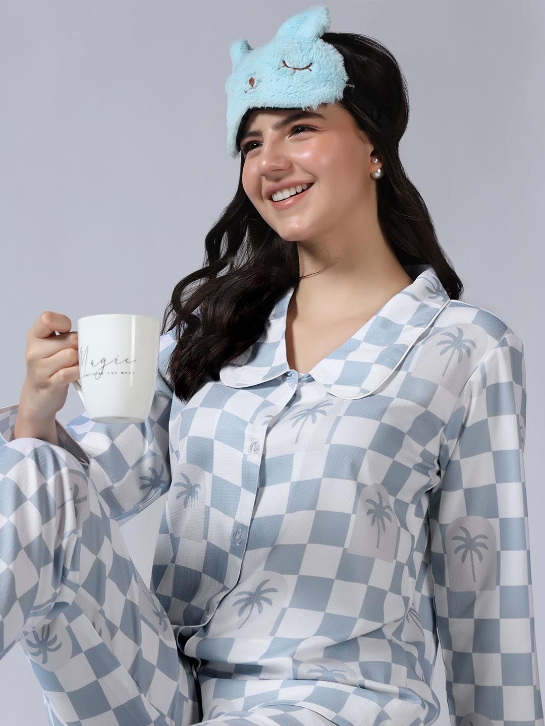 House of Comfort Women Printed Night suit