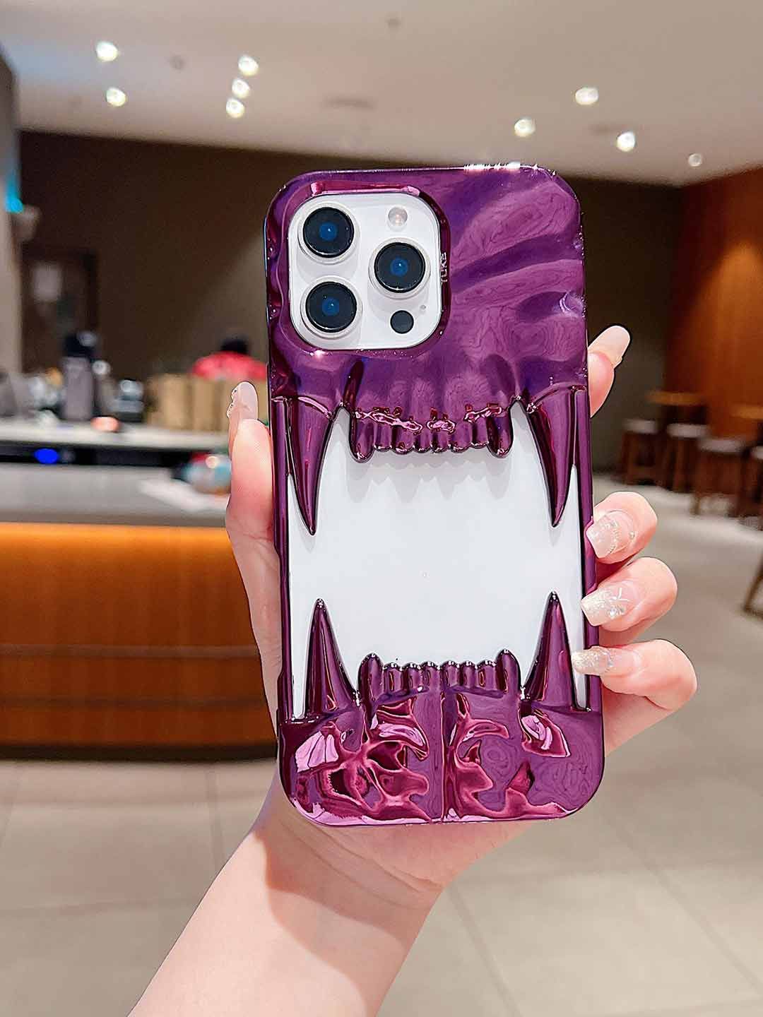 Luxury Kase Quirky Printed iPhone 16 Pro Max Back Case Mobile Accessories
