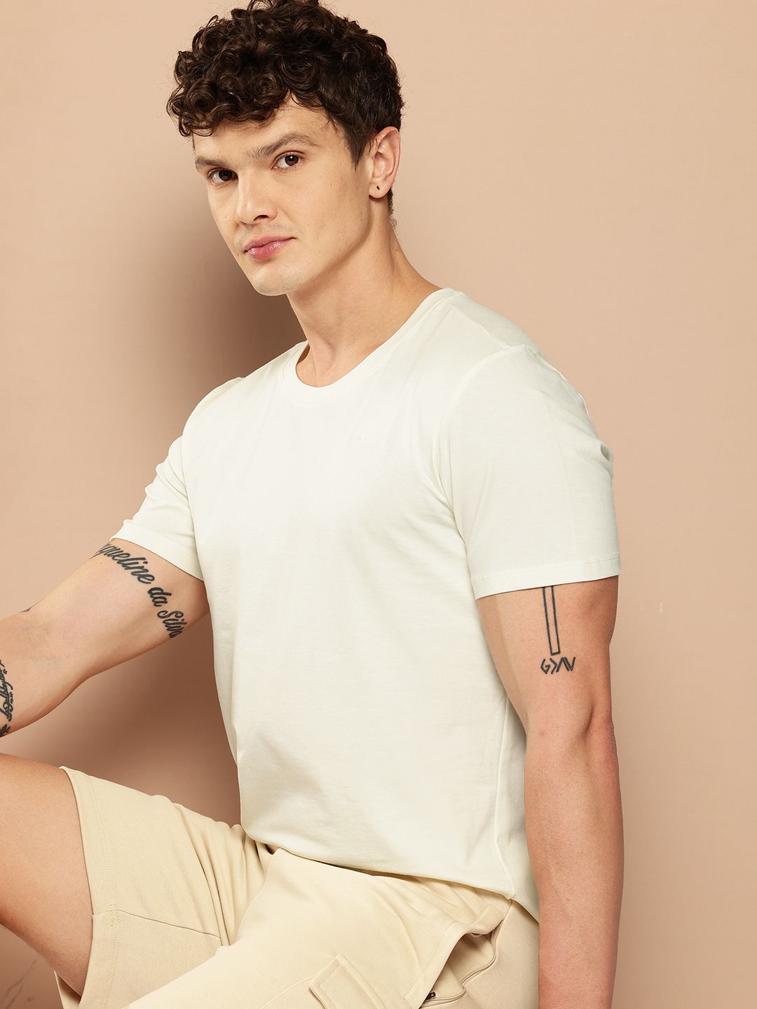 Alcis Men Dry Tech Slim Fit T-shirt