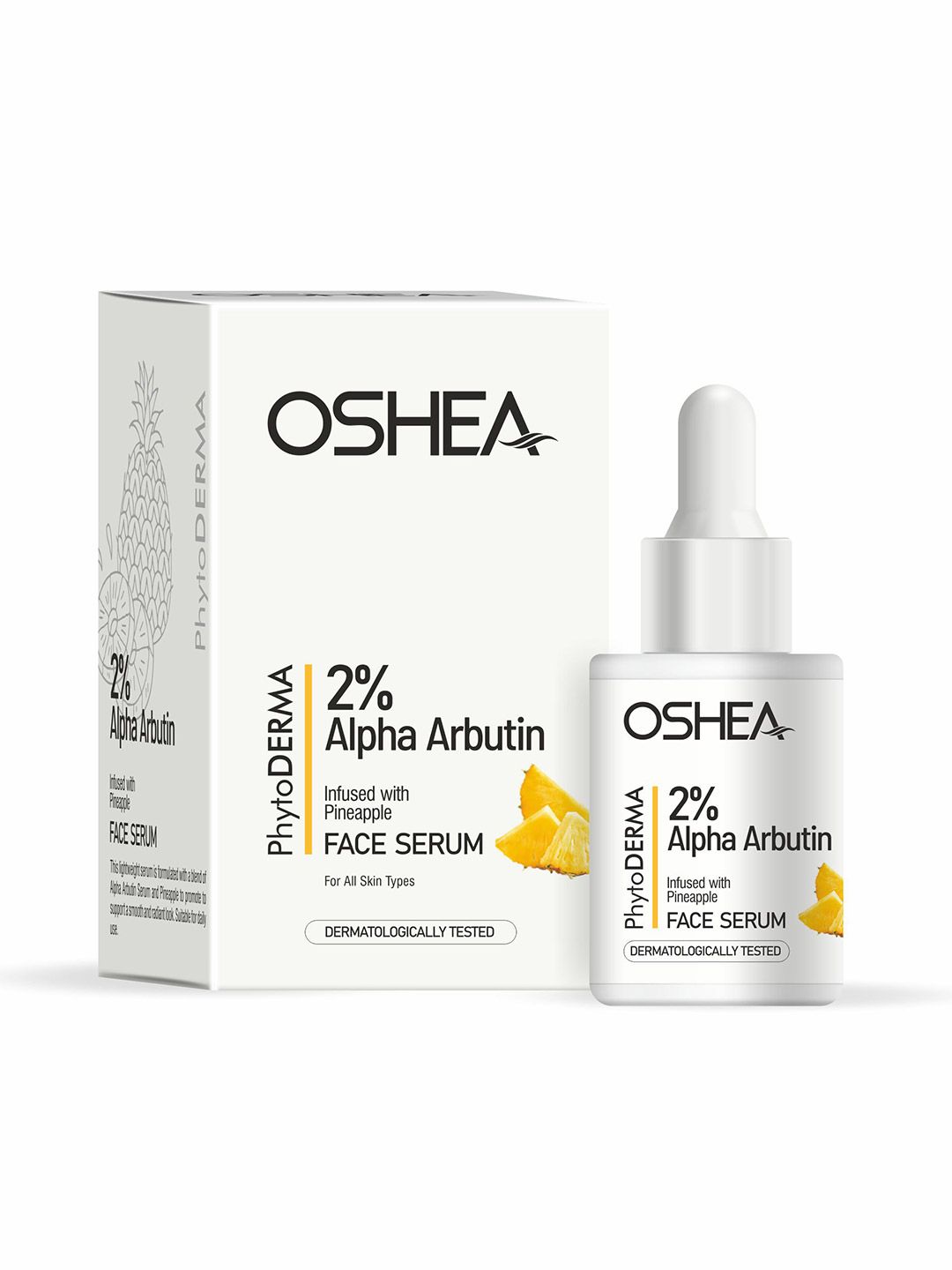 Oshea Herbals Alpha Arbutin Infused With Pineapple Face Serum - 30 ml
