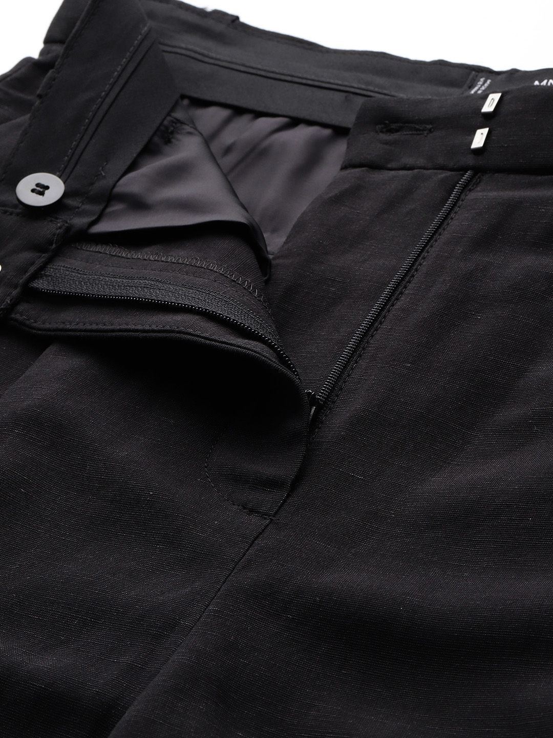 Pleated High-Rise Bermuda Shorts