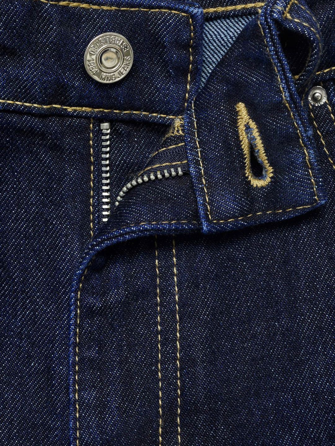Pure Cotton High-Rise Denim Shorts