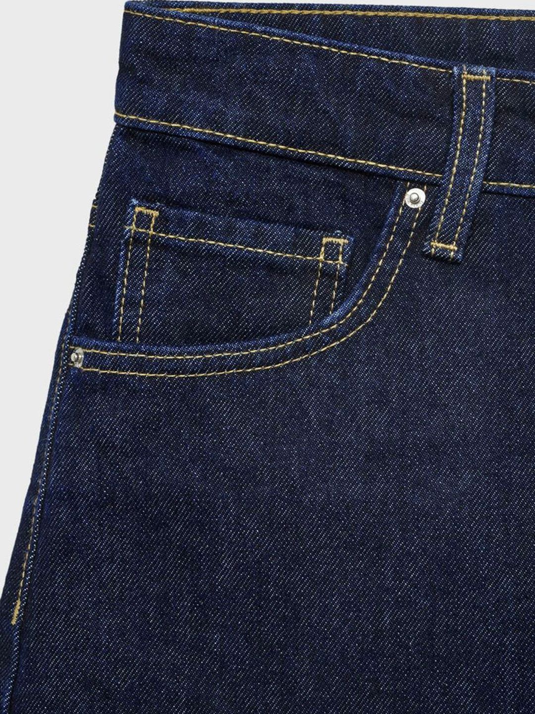 Pure Cotton High-Rise Denim Shorts