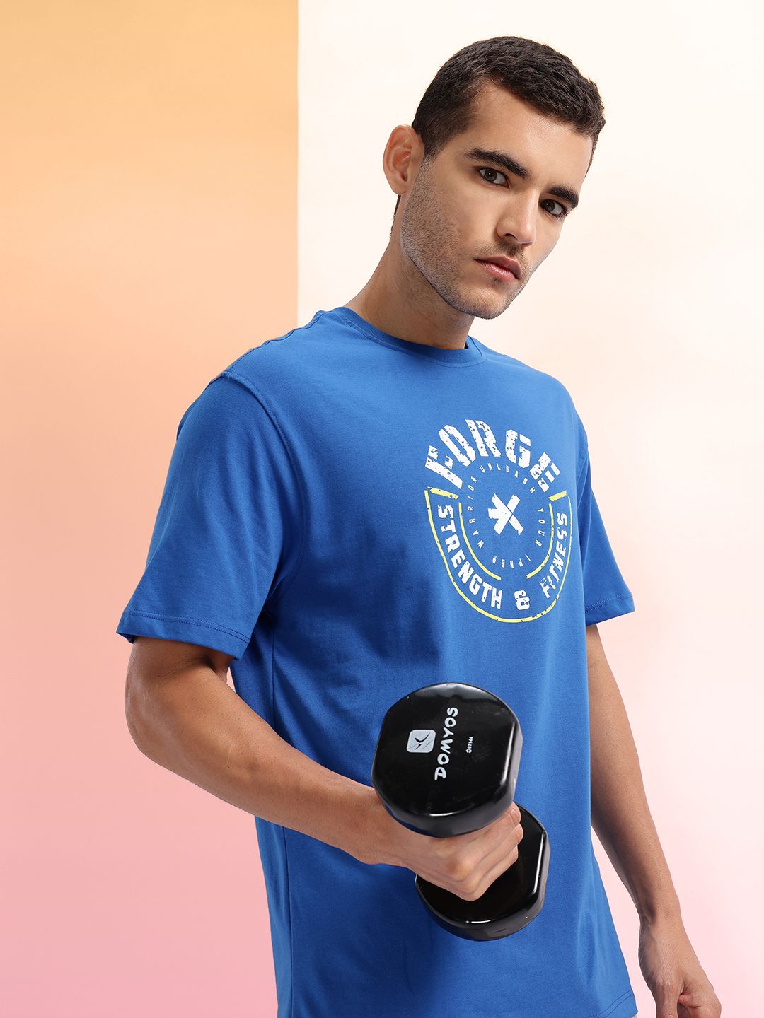 HRX by Hrithik Roshan Typography Printed Training T-shirt