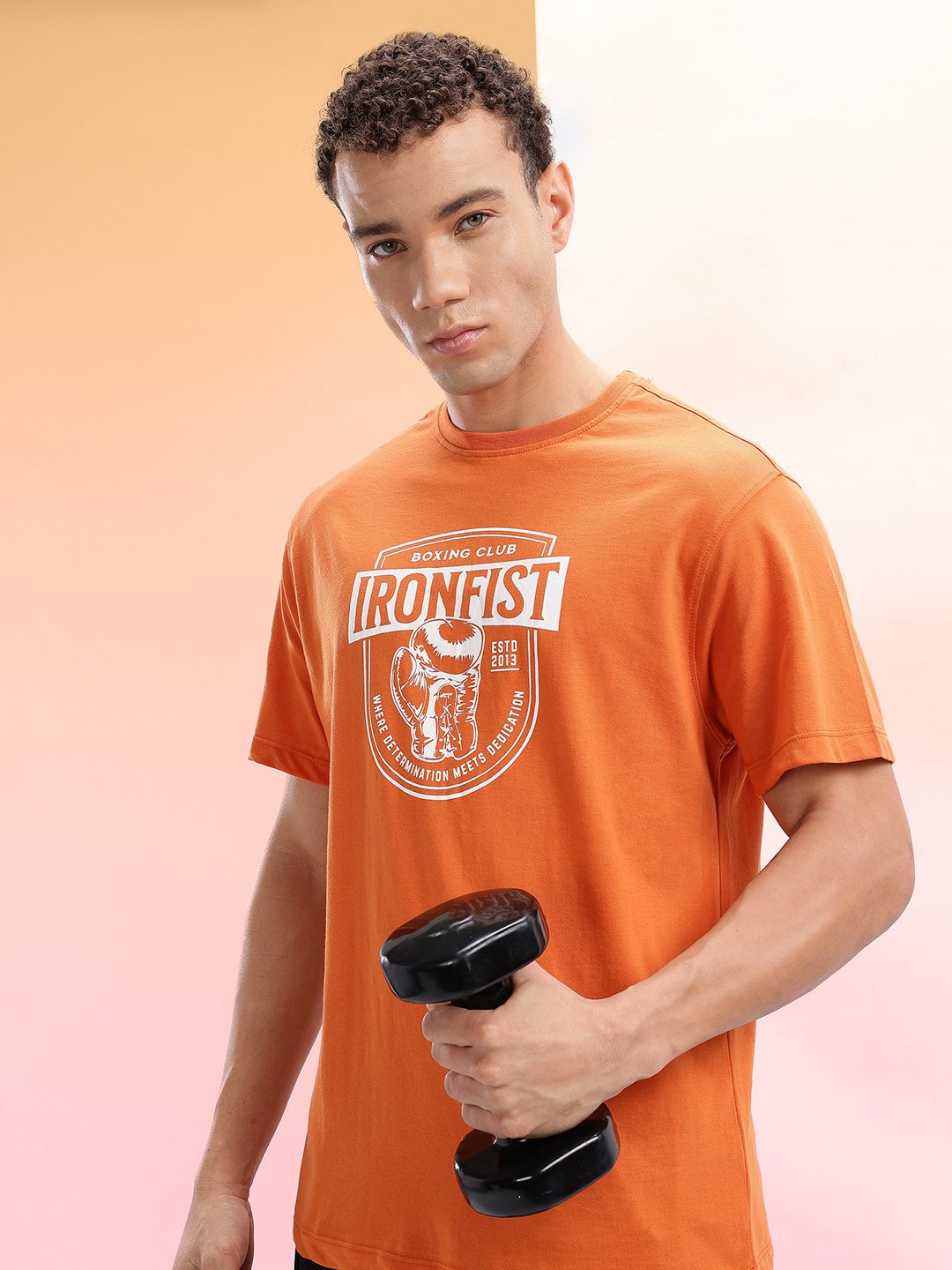 HRX by Hrithik Roshan Typography Printed Training T-shirt