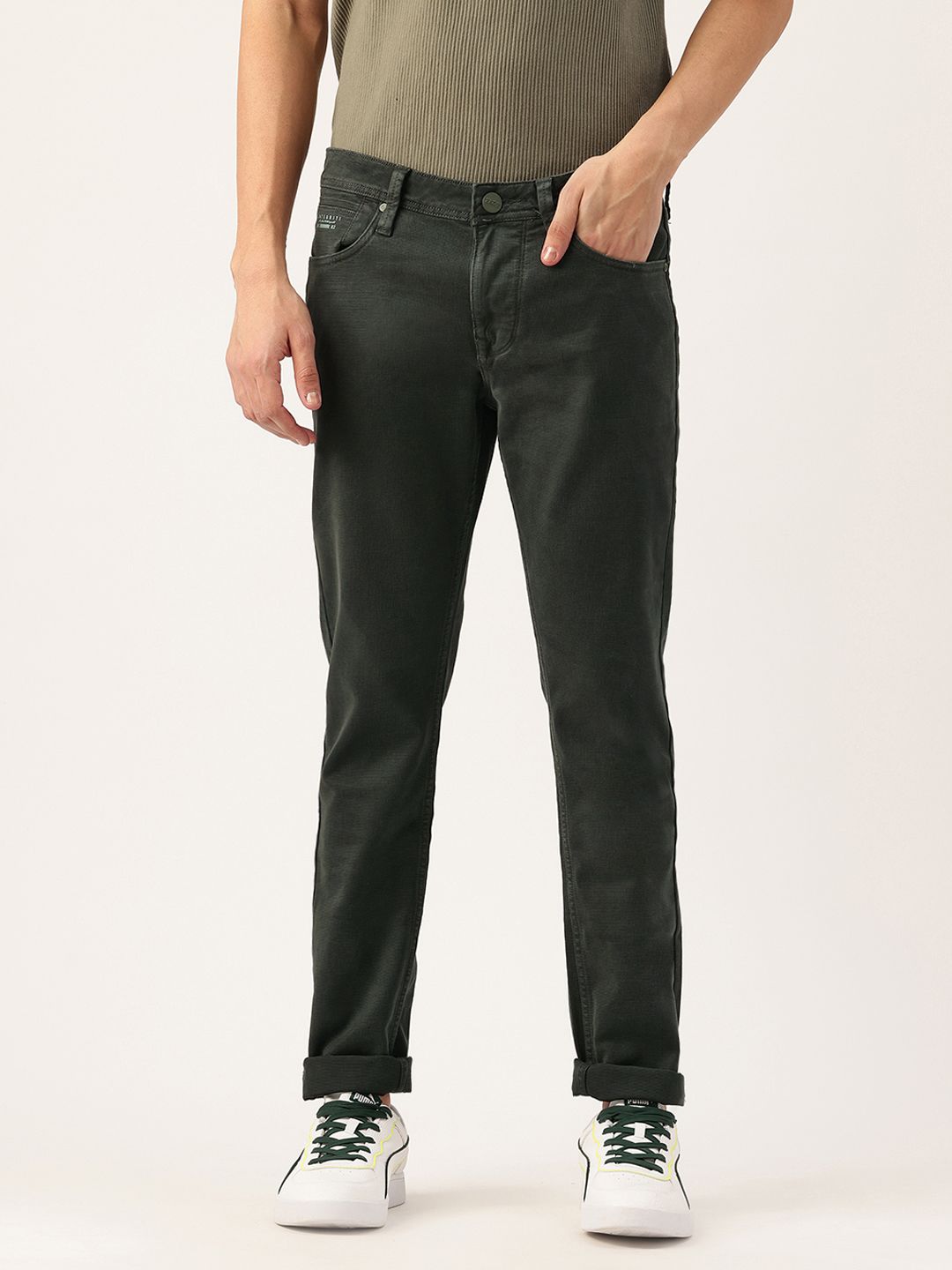 Integriti Men Smart Mid-Rise Stretchable Skinny Fit Jeans