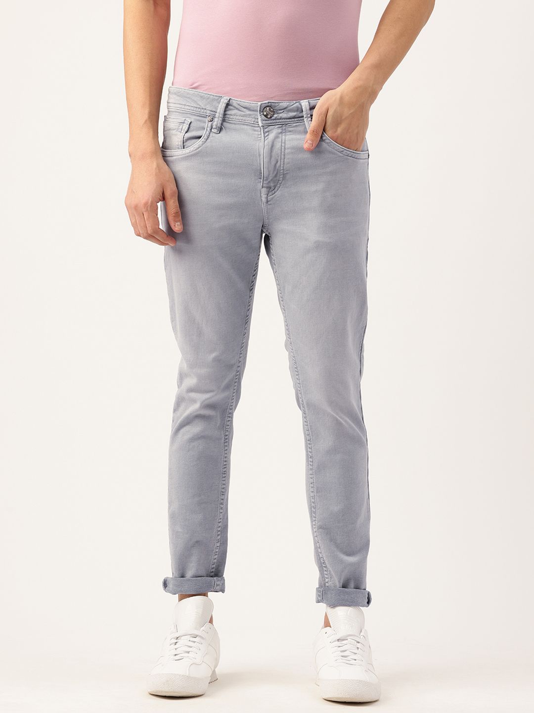 Integriti Men Slim Fit Mid-Rise Stretchable Jeans