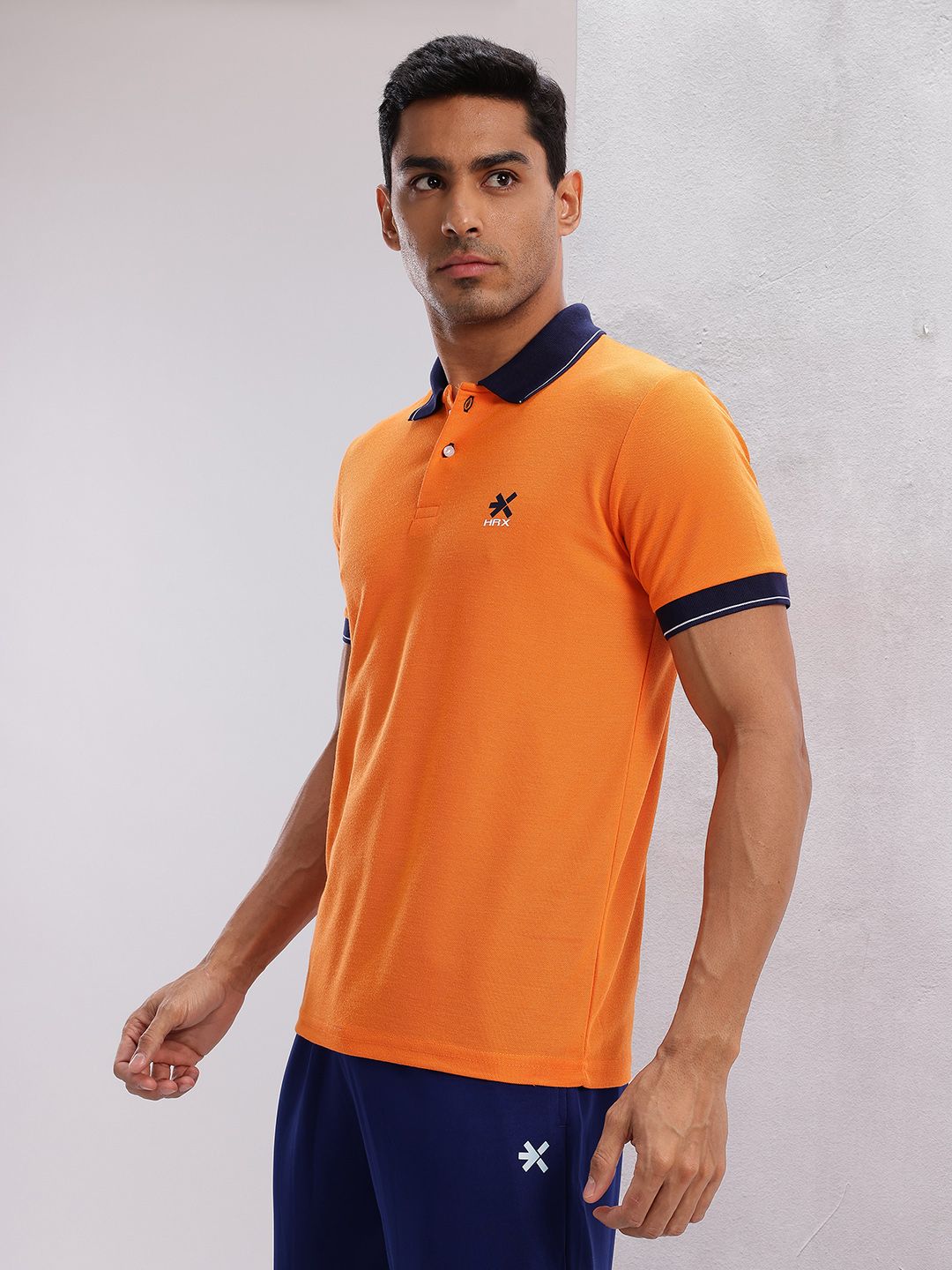 HRX by Hrithik Roshan Men Polo Collar T-shirt